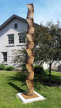 Image may contain: people standing, sky, tree, grass, outdoor and nature